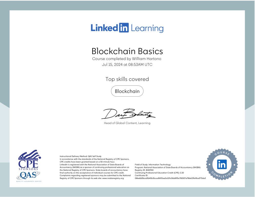 Blockchain Basics