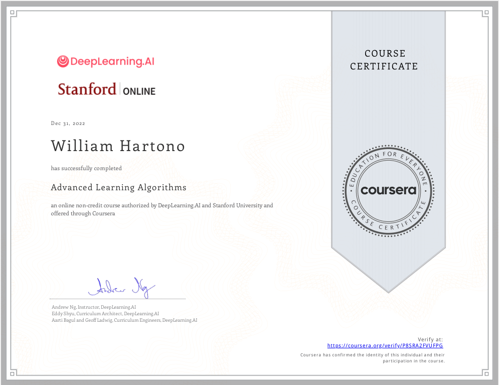 DLAI Advance Learning Algorithms