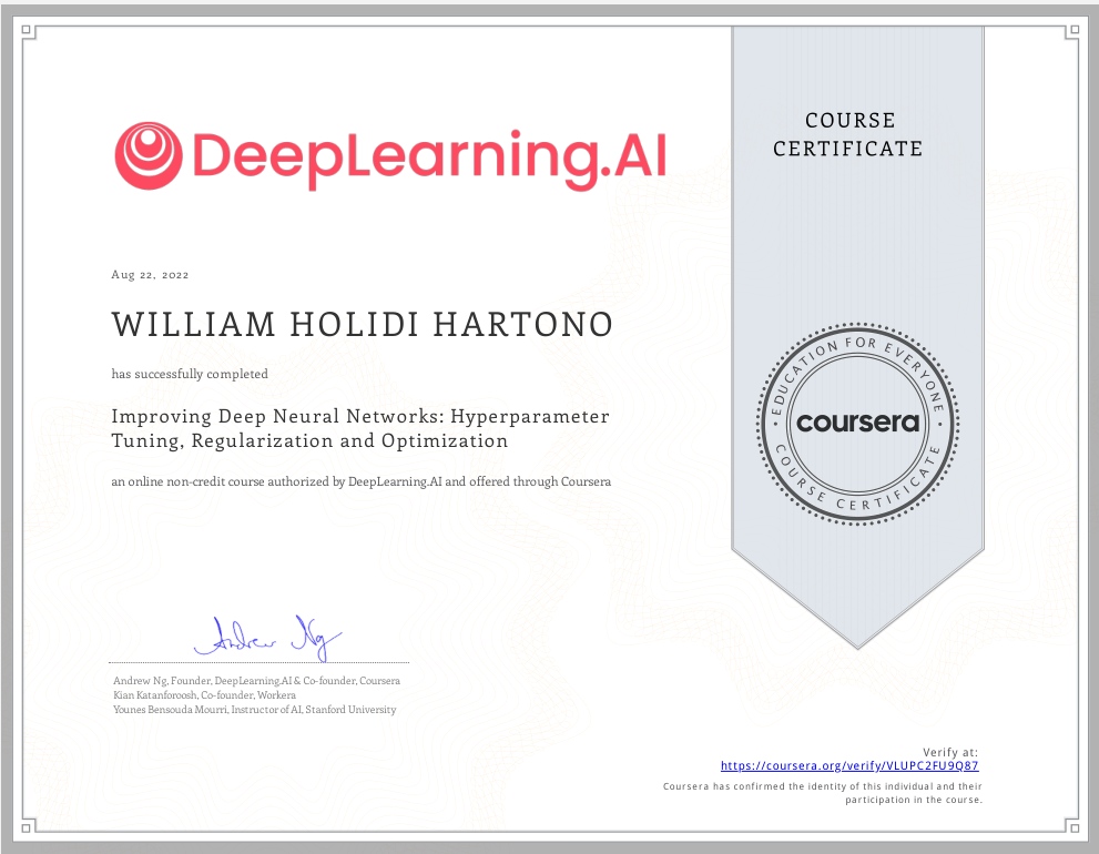 DLAI Improving Deep Neural Network