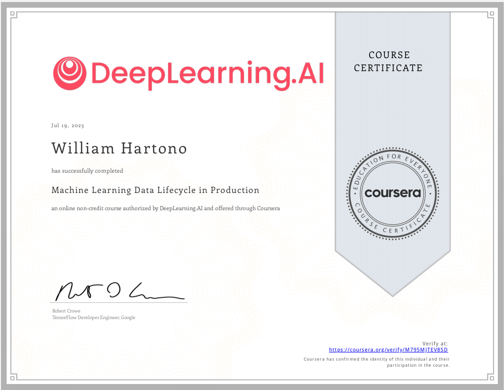 DLAI ML Data Lifecycle in Production