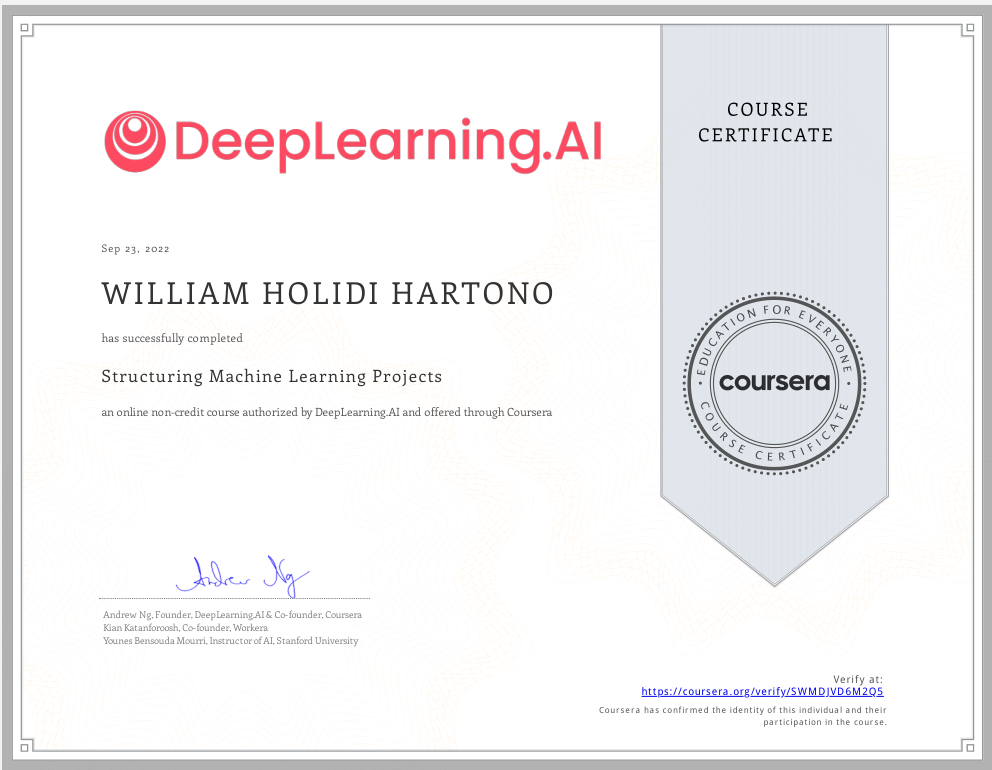 DLAI Structure Machine Learning Project