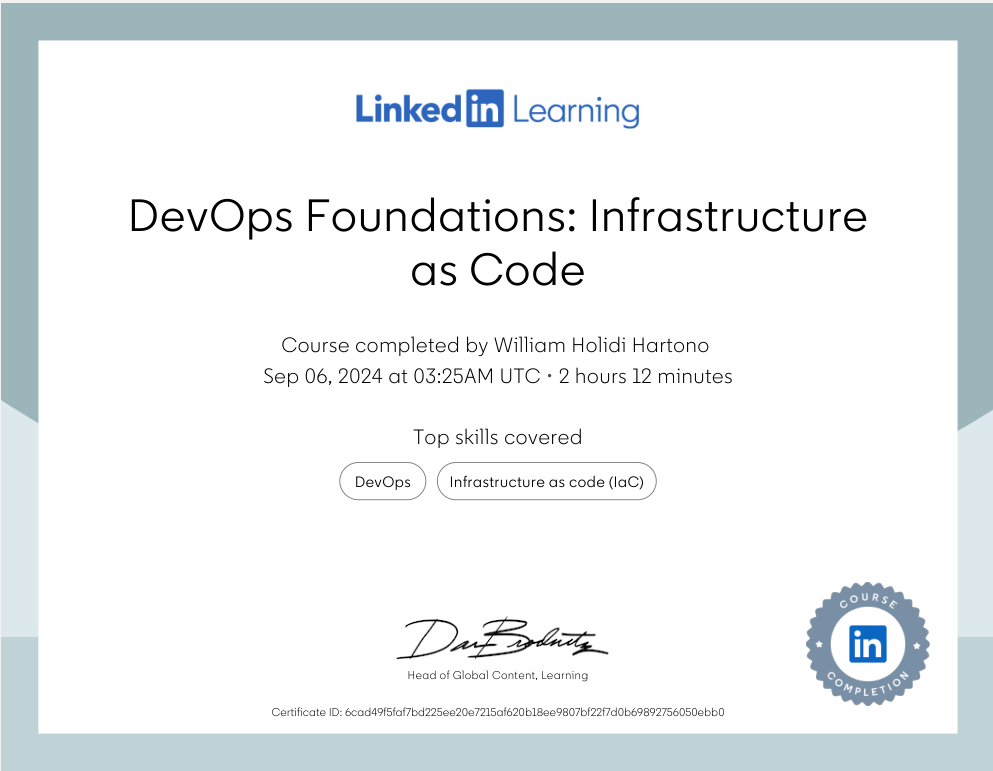 DevOps Foundations Infrastructure As Code