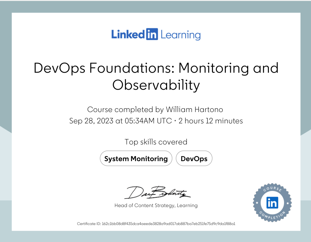 DevOps Foundations Monitoring and Observability