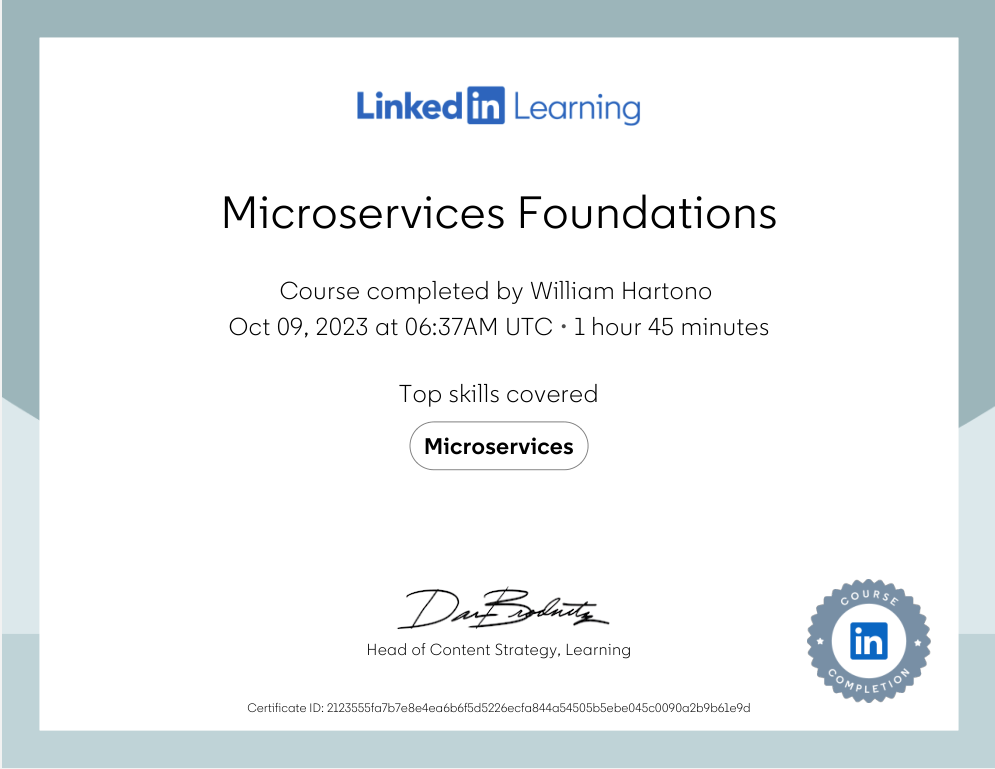 Microservices Foundations