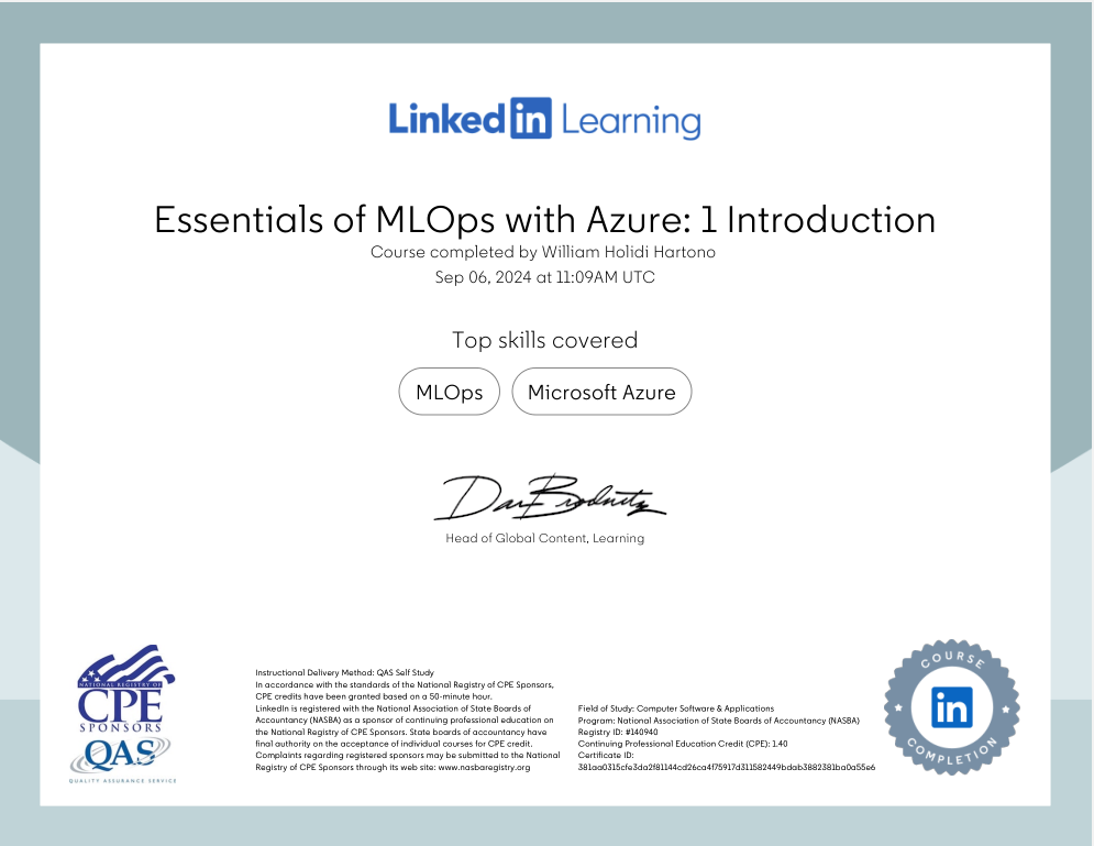 MLOps with Azure Introduction